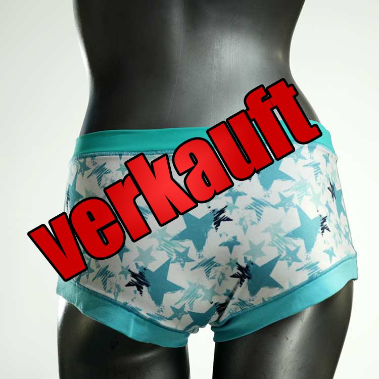 schöne ökologische farbige günstige Hotpant aus Biobaumwolle, Unterwäsche für Damen