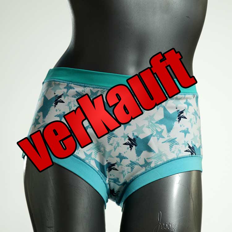 schöne ökologische farbige günstige Hotpant aus Biobaumwolle, Unterwäsche für Damen