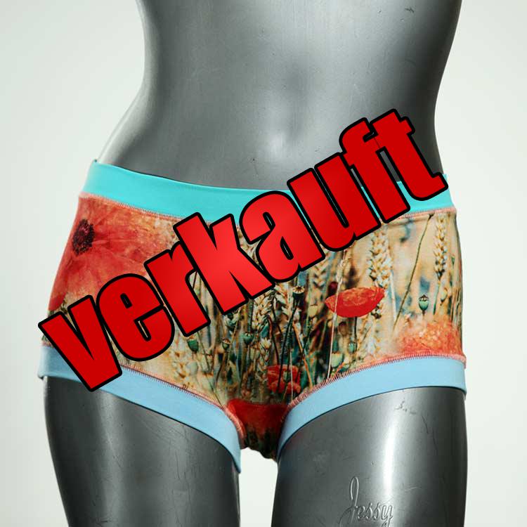 gemusterte schöne sexy attraktive Hotpant aus Biobaumwolle, Unterwäsche für Damen