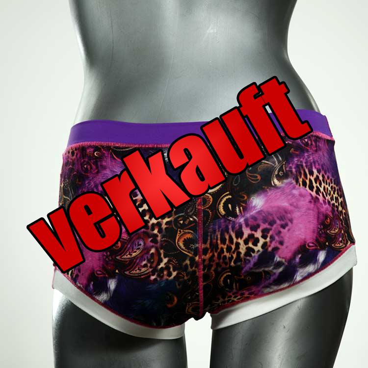 bequeme bunte farbige nachhaltige Hotpant aus Biobaumwolle, Unterwäsche für Damen