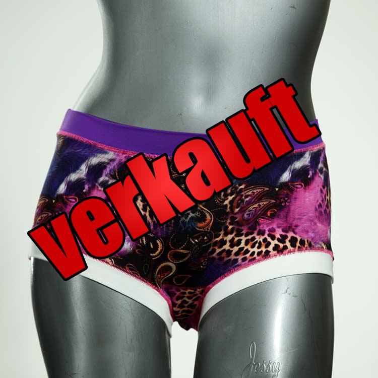 bequeme bunte farbige nachhaltige Hotpant aus Biobaumwolle, Unterwäsche für Damen
