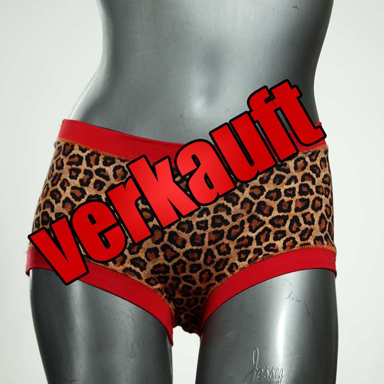 nachhaltige sexy attraktive bunte Hotpant aus Biobaumwolle, Unterwäsche für Damen