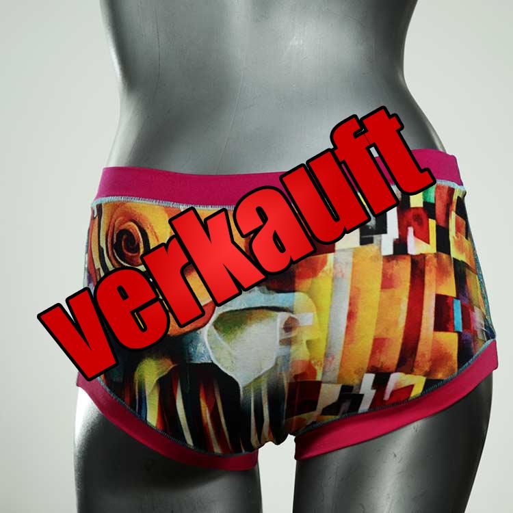 farbige bequeme preiswerte günstige Hotpant aus Biobaumwolle, Unterwäsche für Damen