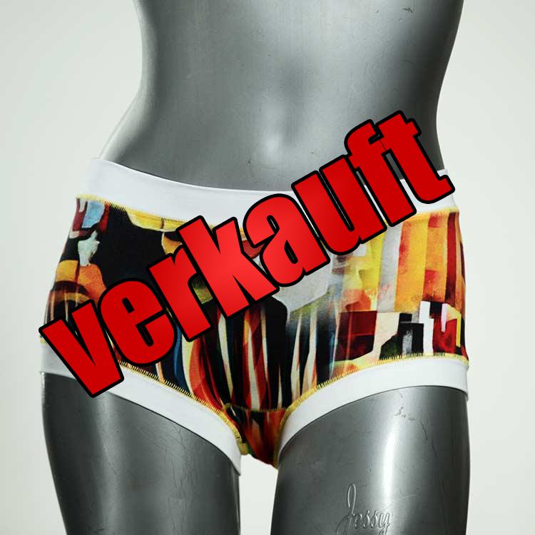 attraktive bequeme farbige süße Hotpant aus Biobaumwolle, Unterwäsche für Damen