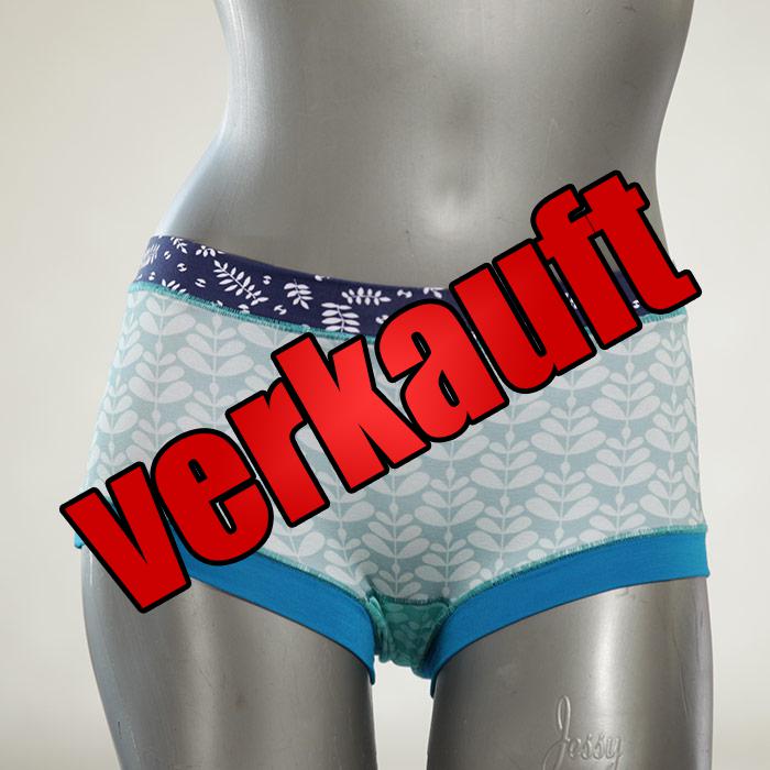  GOTS-zertifizierte bunte preiswerte Hotpant - Hipster - Unterhose für Damen aus Biobaumwolle für Damen