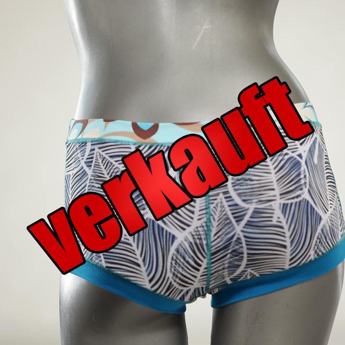  günstige bunte bequeme Hotpant - Hipster - Unterhose für Damen aus Biobaumwolle für Damen