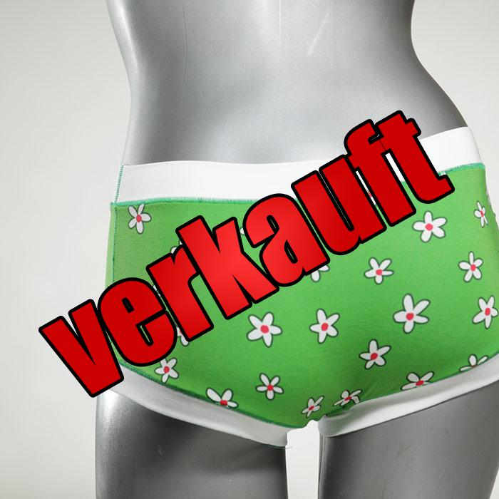 bequeme sexy ökologische gemusterte Hotpant aus Biobaumwolle, Unterwäsche für Damen