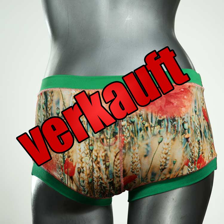 günstige bequeme handgemachte attraktive Hotpant aus Biobaumwolle, Unterwäsche für Damen