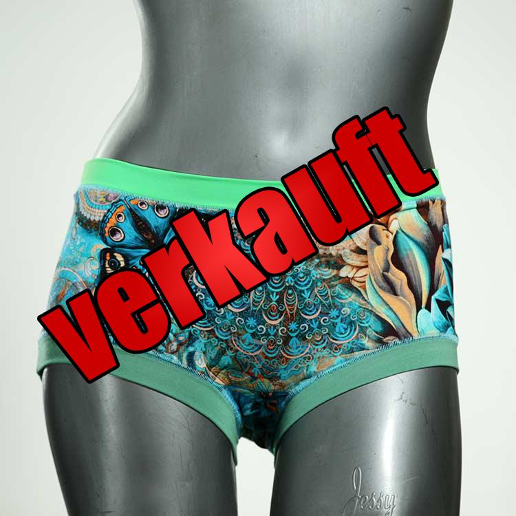 nachhaltige handgemachte schöne attraktive Hotpant aus Biobaumwolle, Unterwäsche für Damen