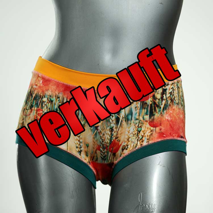 gemusterte bunte nachhaltige schöne Hotpant aus Biobaumwolle, Unterwäsche für Damen