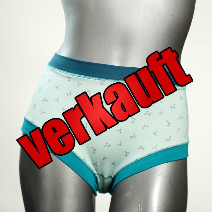 preiswerte süße gemusterte attraktive Hotpant aus Biobaumwolle, Unterwäsche für Damen