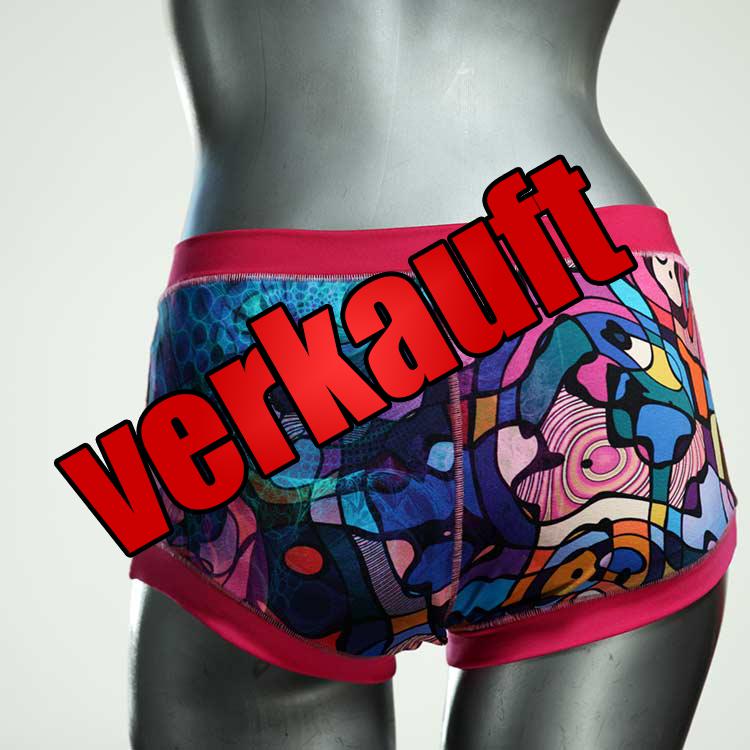 sexy preiswerte schöne farbige Hotpant aus Biobaumwolle, Unterwäsche für Damen