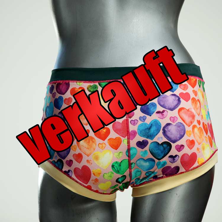 günstige preiswerte bequeme farbige Hotpant aus Biobaumwolle, Unterwäsche für Damen