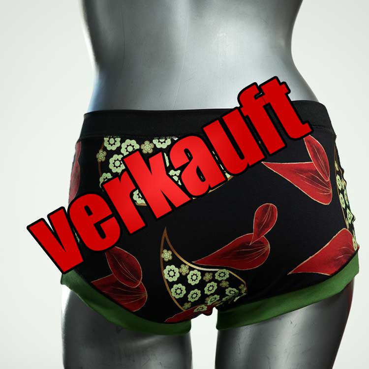 bequeme farbige attraktive schöne Hotpant aus Biobaumwolle, Unterwäsche für Damen