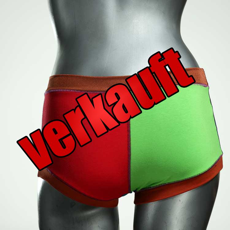 preiswerte sexy farbige günstige Hotpant aus Biobaumwolle, Unterwäsche für Damen