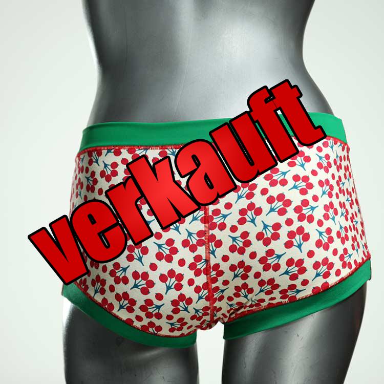 sexy farbige attraktive schöne Hotpant aus Biobaumwolle, Unterwäsche für Damen