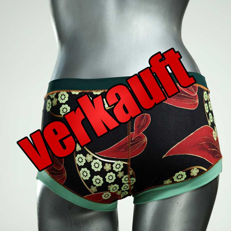 sexy farbige attraktive ökologische Hotpant aus Biobaumwolle, Unterwäsche für Damen