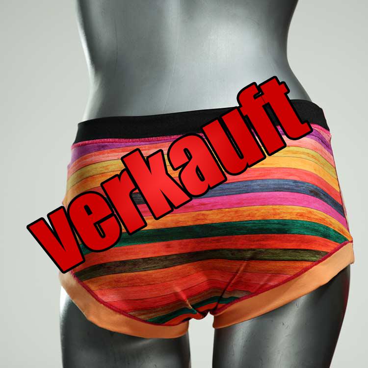 attraktive bunte bequeme günstige Hotpant aus Biobaumwolle, Unterwäsche für Damen