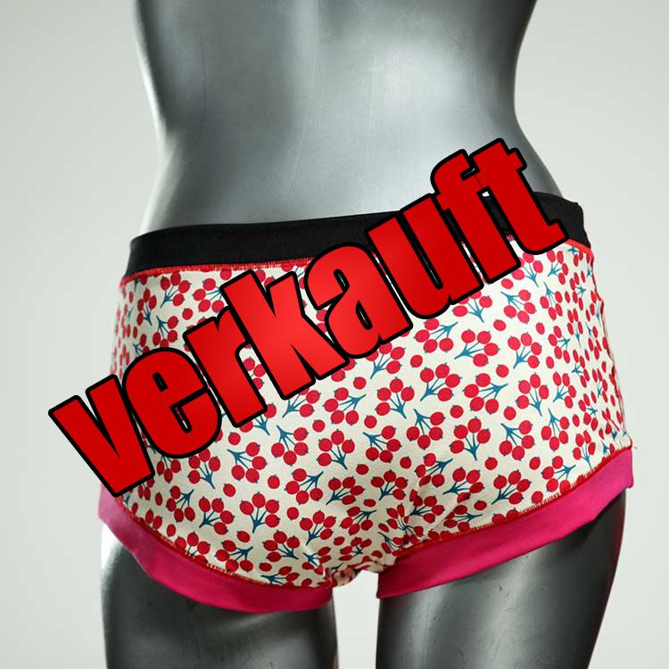 preiswerte süße farbige ökologische Hotpant aus Biobaumwolle, Unterwäsche für Damen