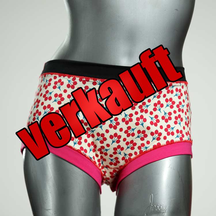 preiswerte süße farbige ökologische Hotpant aus Biobaumwolle, Unterwäsche für Damen