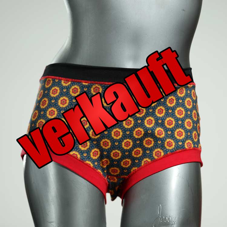 schöne attraktive bunte preiswerte Hotpant aus Biobaumwolle, Unterwäsche für Damen