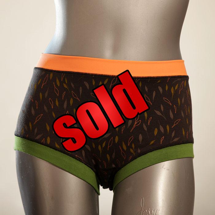  patterned colourful GOTS-certified ecologic cotton Hotpant - Hipster for women