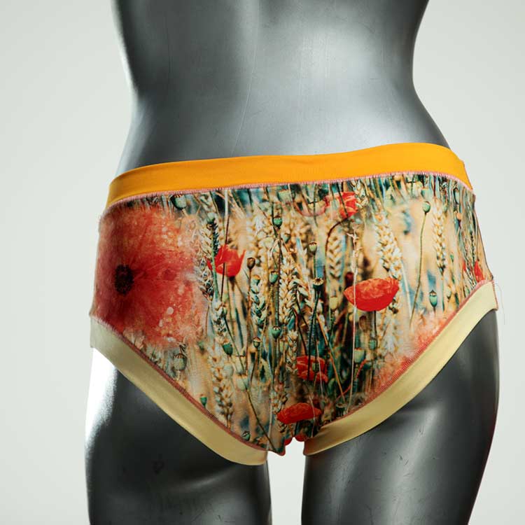 bunte gemusterte handgemachte attraktive Panty aus Biobaumwolle, Unterwäsche für Damen thumbnail