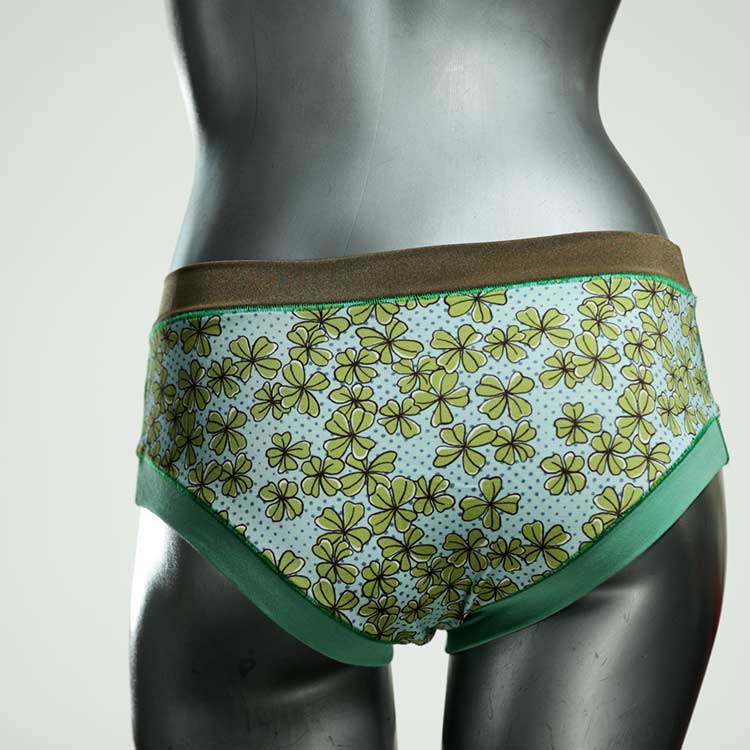 farbige gemusterte nachhaltige attraktive Panty aus Biobaumwolle, Unterwäsche für Damen thumbnail