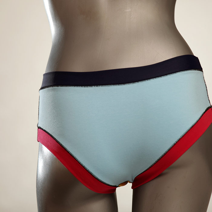  bunte GOTS-zertifizierte süße Panty - Slip - Unterhose aus Biobaumwolle für Damen thumbnail
