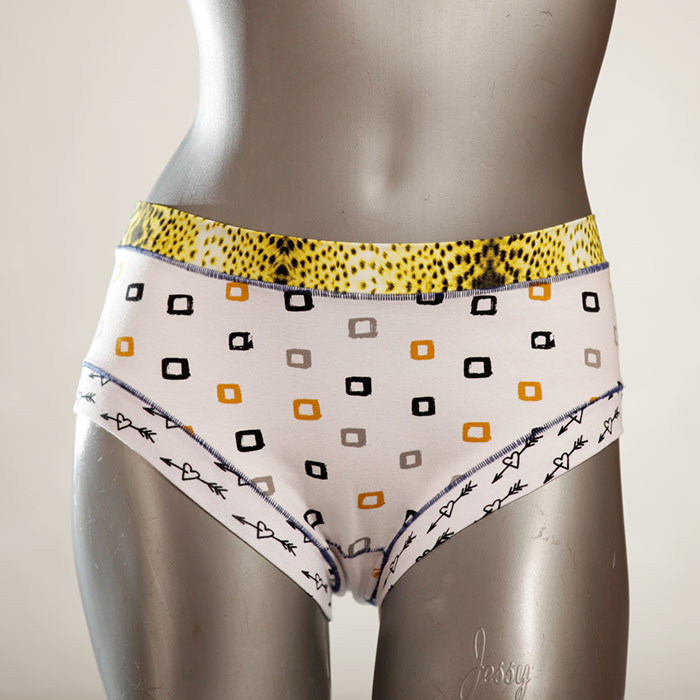  bequeme bunte preiswerte Panty - Slip - Unterhose aus Biobaumwolle für Damen thumbnail