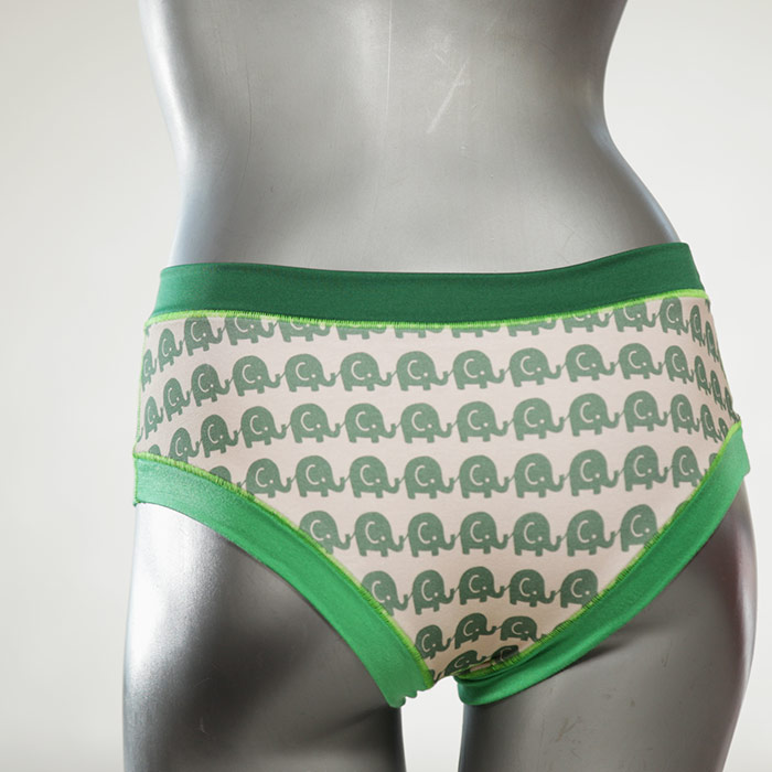  bunte einzigartige reizende Panty - Slip - Unterhose aus Biobaumwolle für Damen thumbnail