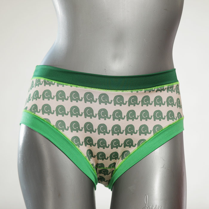  bunte einzigartige reizende Panty - Slip - Unterhose aus Biobaumwolle für Damen thumbnail