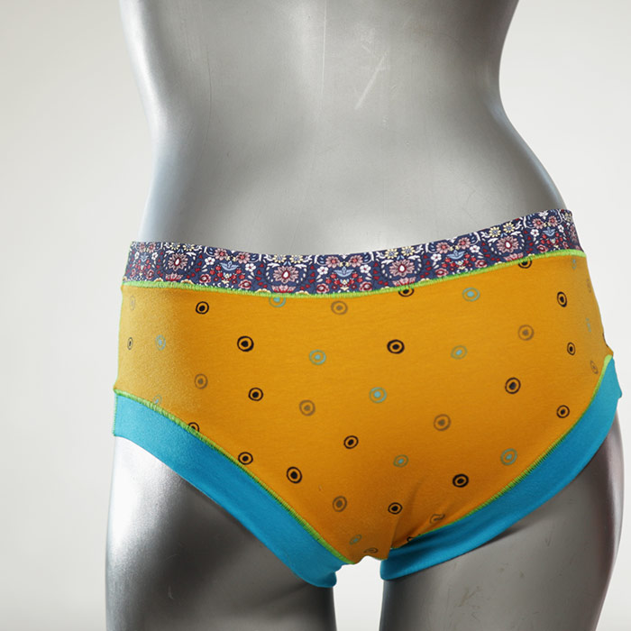  bunte einzigartige schöne Panty - Slip - Unterhose aus Biobaumwolle für Damen thumbnail