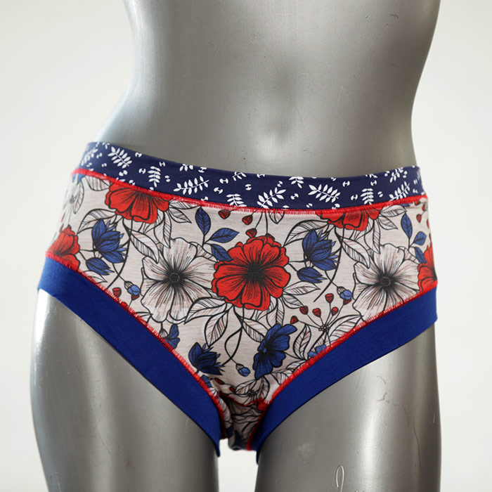  bunte süße einzigartige Panty - Slip - Unterhose aus Biobaumwolle für Damen thumbnail