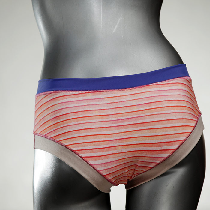 farbige handgemachte gemusterte sexy Panty aus Biobaumwolle, Unterwäsche für Damen thumbnail