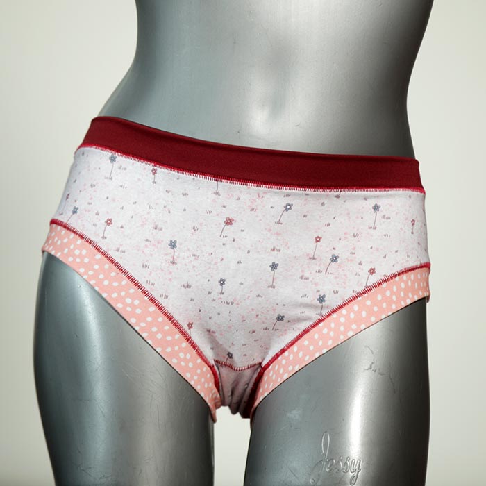 sexy gemusterte handgemachte schöne Panty aus Biobaumwolle, Unterwäsche für Damen thumbnail