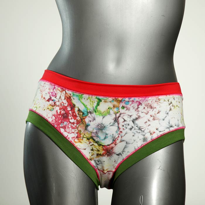 farbige süße attraktive handgemachte Panty aus Biobaumwolle, Unterwäsche für Damen thumbnail