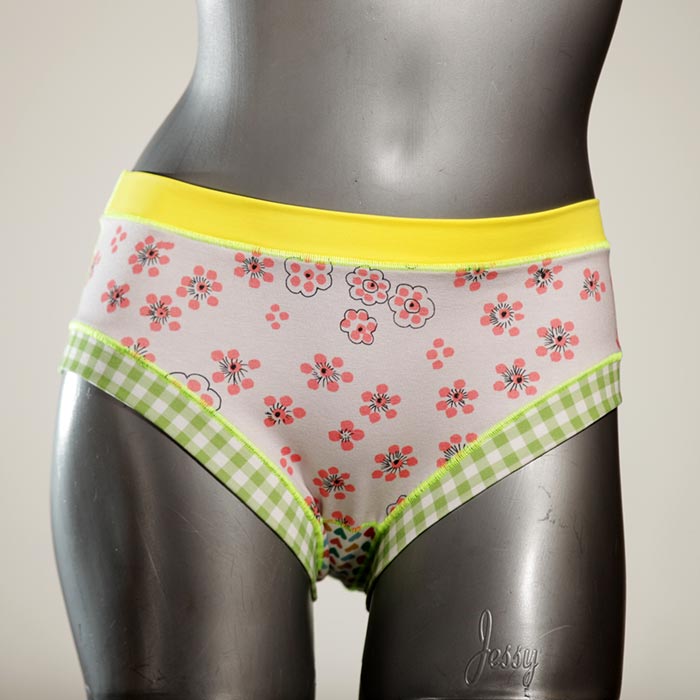 gemusterte  nachhaltige schöne Panty aus Biobaumwolle, Unterwäsche für Damen thumbnail