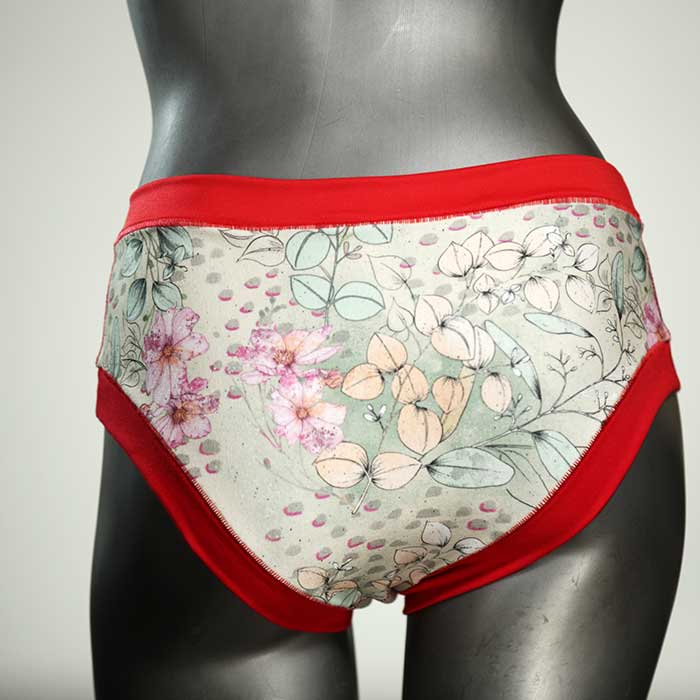 gemusterte ökologische attraktive günstige Panty aus Biobaumwolle, Unterwäsche für Damen thumbnail