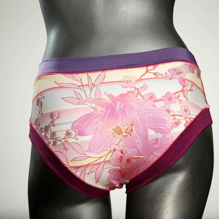 attraktive farbige gemusterte nachhaltige Panty aus Biobaumwolle, Unterwäsche für Damen thumbnail