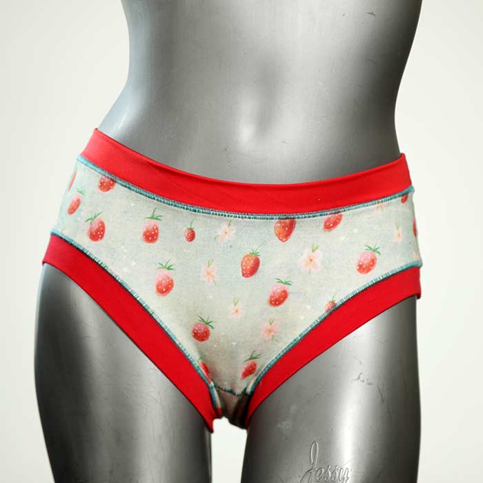 attraktive gemusterte bunte farbige Panty aus Biobaumwolle, Unterwäsche für Damen thumbnail