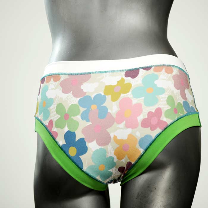 farbige gemusterte bequeme attraktive Panty aus Biobaumwolle, Unterwäsche für Damen thumbnail