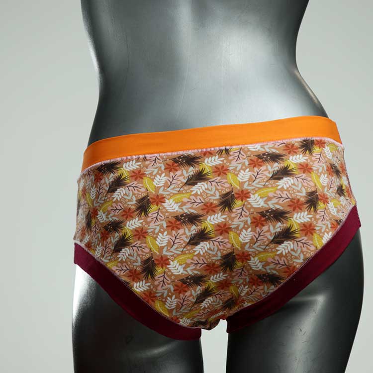 handgemachte gemusterte sexy bunte Panty aus Biobaumwolle, Unterwäsche für Damen thumbnail