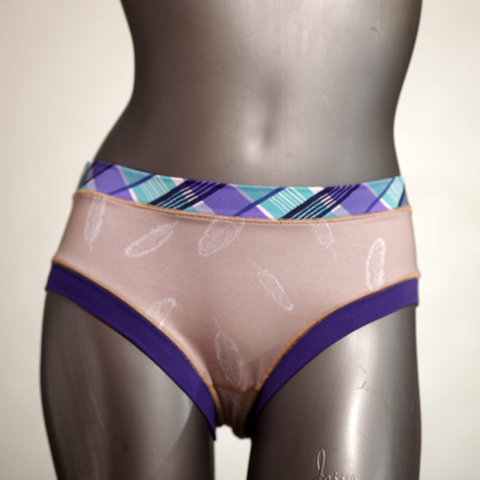  fetzige GOTS-zertifizierte bunte Panty - Slip - Unterhose aus Biobaumwolle für Damen thumbnail