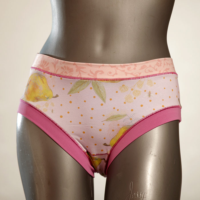  süße bunte günstige Panty - Slip - Unterhose aus Biobaumwolle für Damen thumbnail