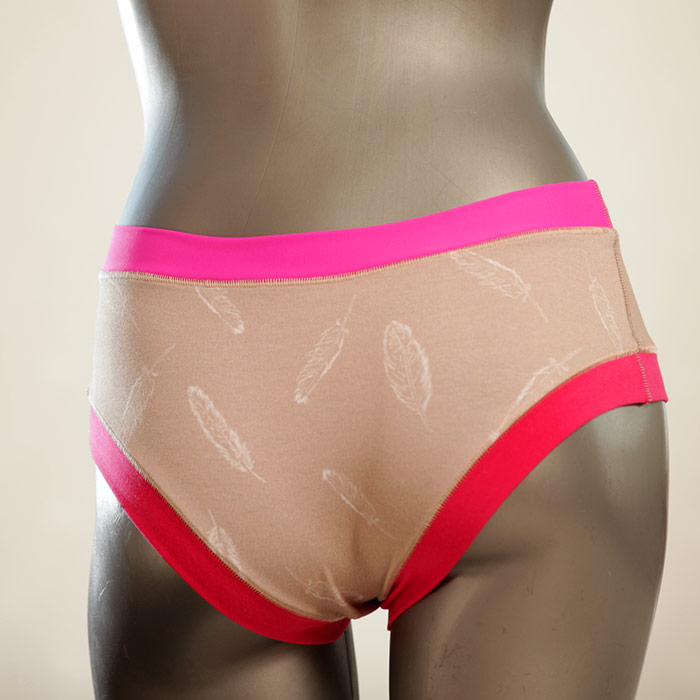  bunte günstige schöne Panty - Slip - Unterhose aus Biobaumwolle für Damen thumbnail