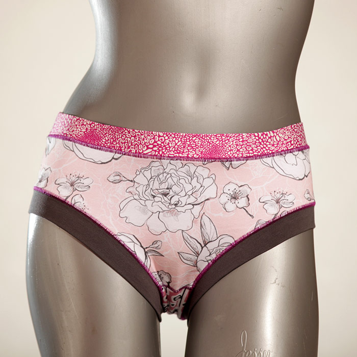  süße bunte GOTS-zertifizierte Panty - Slip - Unterhose aus Biobaumwolle für Damen thumbnail