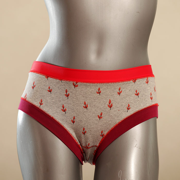  bequeme schöne bunte Panty - Slip - Unterhose aus Biobaumwolle für Damen thumbnail