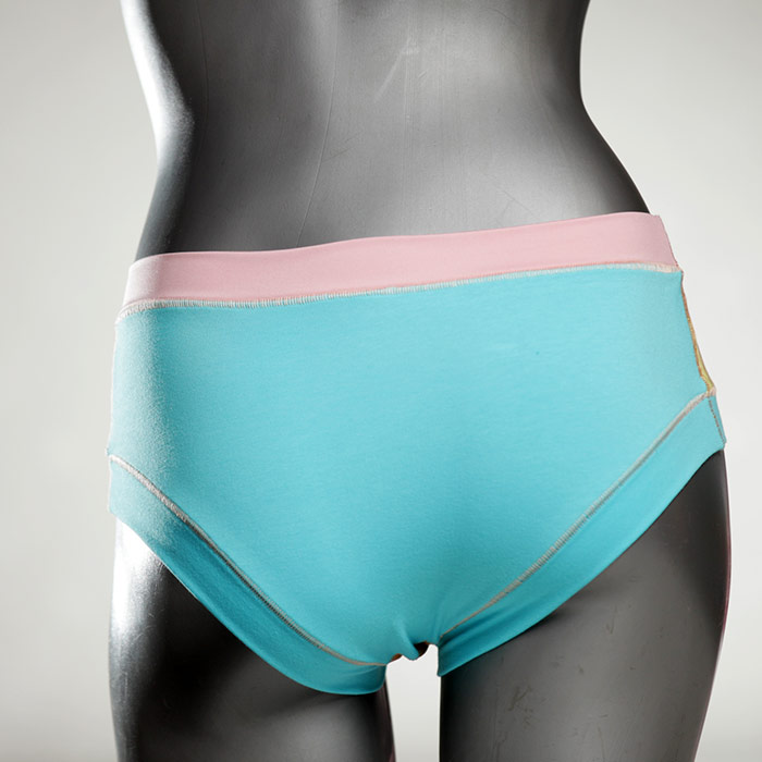  besondere einzigartige bunte Panty - Slip - Unterhose aus Biobaumwolle für Damen thumbnail