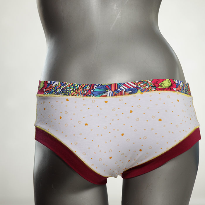  GOTS-zertifizierte bunte fetzige Panty - Slip - Unterhose aus Biobaumwolle für Damen thumbnail